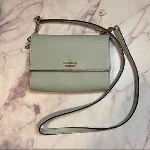 Kate spade crossbody wallet nwot pastel mint